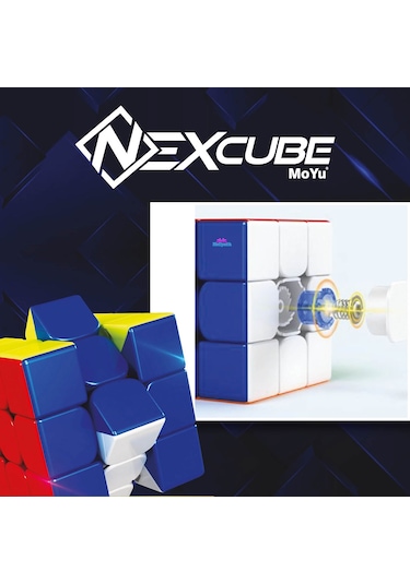 Nexcube Moyu 3x3 Zeka Küpü Akıl Küpü Rübik Küp Speed Cube