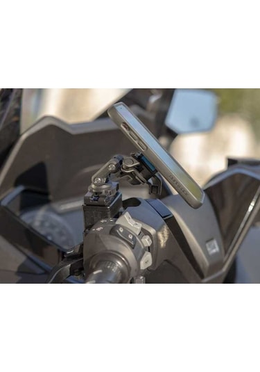 Quadlock Motosiklet Fren Rezervuarı Bağlantısı Siyah