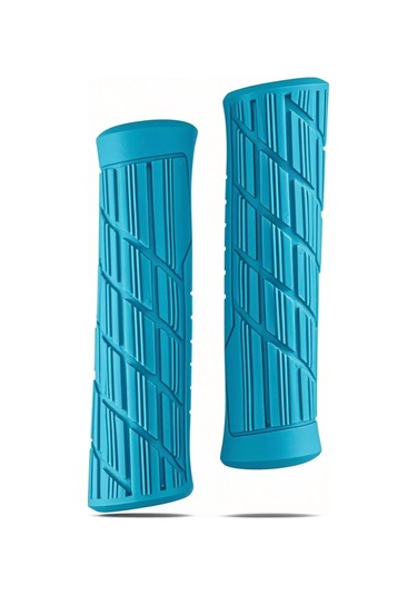 Monyee Mountain Bisiklet Lastik El Kabı, Anti Kayma Ve Sert Tutuş, Şok Emici, Kilitleme Fonksiyonu, Mavi 1 Çift Çok Renkli