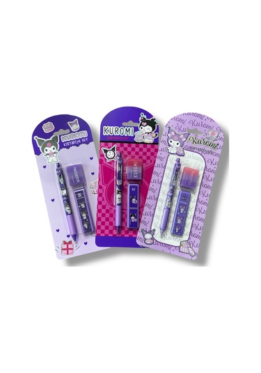 Kuromi Kalem Silgi 0.7 Uç Set