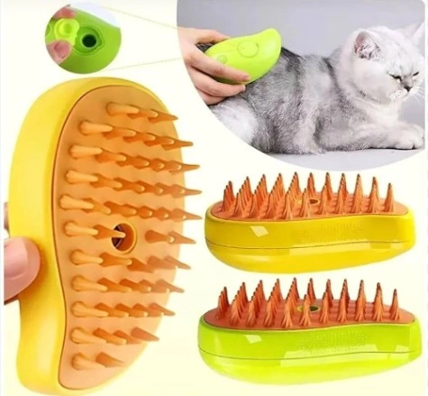 Şarjlı Soğuk Buharlı Kedi Köpek Fırçası Tarağı 4741