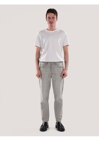 Colins Gri Erkek Pantolon Cl1063553 Q1.v1 Dn42581 DENİM Çok Renkli