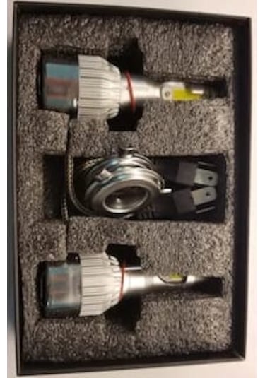 C6 Led Xenon 9006 Hb4 Şimşek Etkili Led Zenon Far Beyaz Deli Mavi 437793935