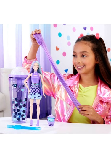 Barbie Pop Reveal Boba Series - Taro Milk HTJ19