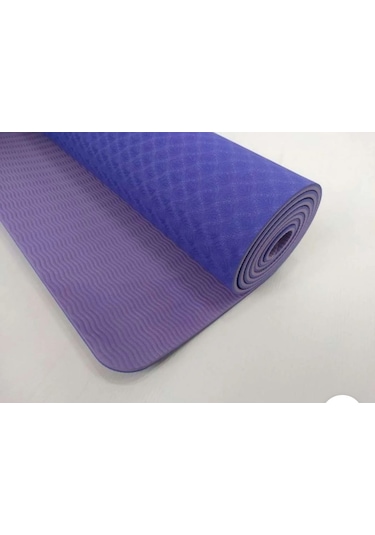 6mm Kalınlık Pilates Minderi / Yoga Matı 183x61cm-taşıma Askılı