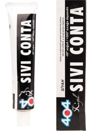 404 Sıvı Conta Siyah 45 Gr.