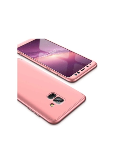 Galaxy A8 Plus 2018 Kılıf Zore Ays Full Koruma Kılıf