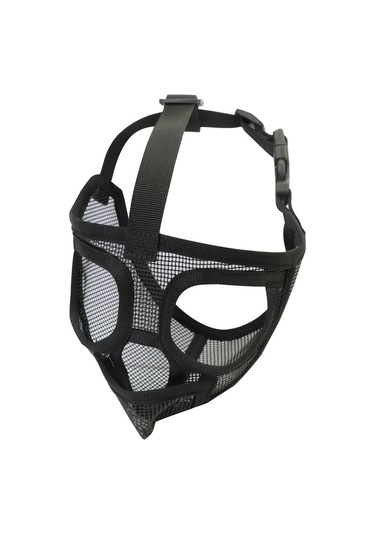 Homyl Ayarlanabilir Pet Köpek Dil-çıkartılmış-siyah-m