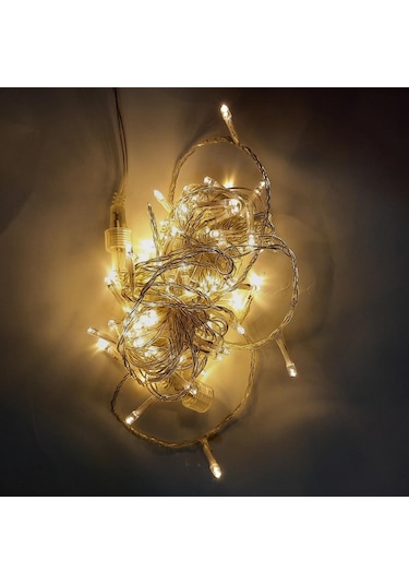 İç Mekan Led Aydınlatma Şeffaf Kablo 10M 100L Gün Işığı