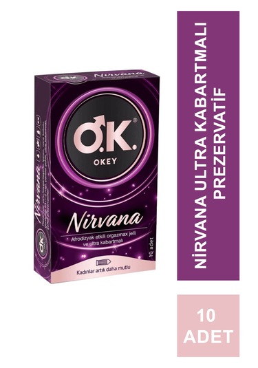 Okey Nirvana 10 Adet Prezervatif