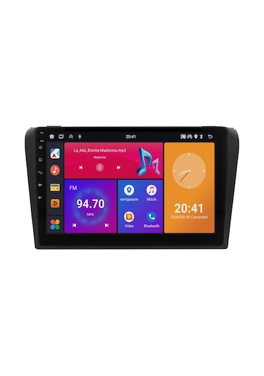 Mazda 3 Android Multimedya Sistemi 2004-2009 Crv4590xp