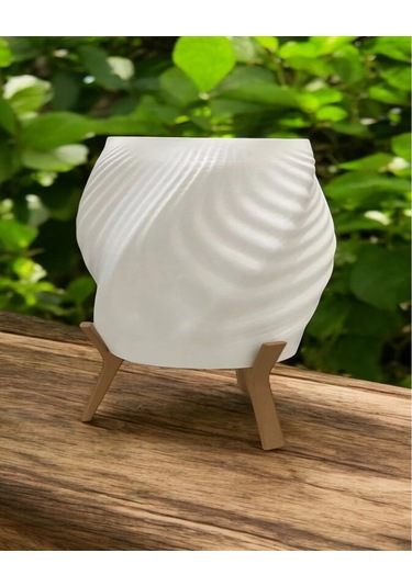 Vintage Gece Masa Lambası , Bohem Ev Dekorasyon , Dekoratif Abajur - Trendi Beyaz Çok Renkli