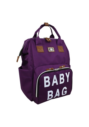 Stylo Roma Baby Bag Anne Bebek Bakım Sırt Çantası Mor