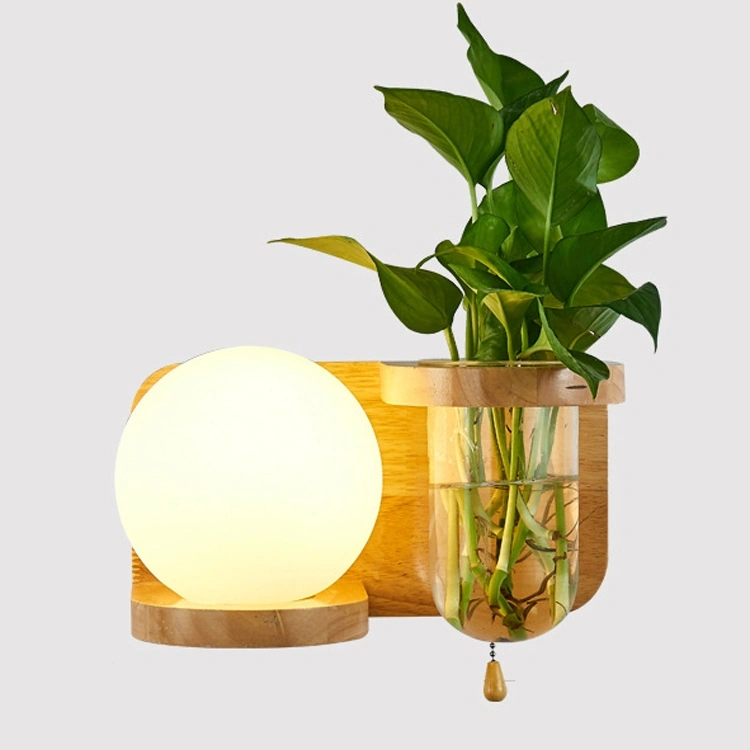 Ahşap Duvar Lambası For 12w White Light Diğer Diğer