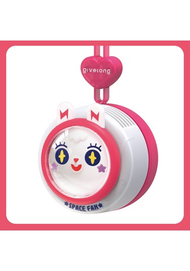 Lyon Şapka Yapraksızlı Oyun Fan Taşın Mini Fan - Mavi