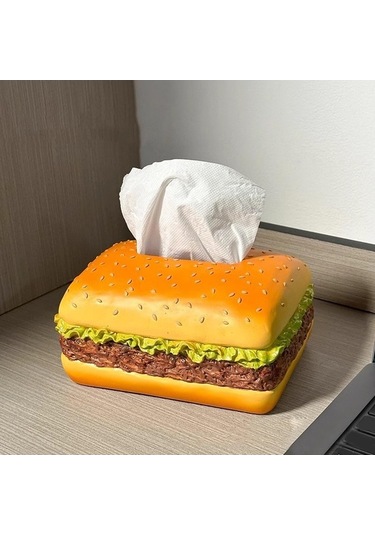 Pazly Tutucu Suntek Kolay Kare Hamburger Hediyelik Doldurulabilir Doku Ak Çok Renkli