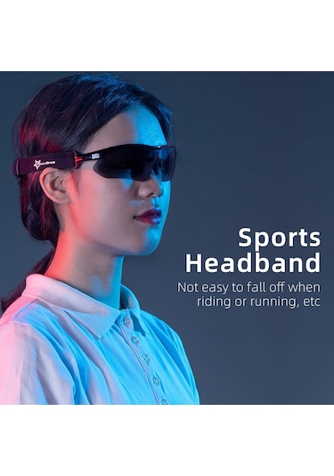 Rockbros Polarize Uv Korumalı Mavi Bisiklet Gözlüğü Açık Gri