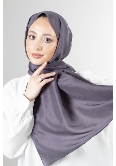 Harem Scarf Brisa Vual Şal - Antrasit - Antrasit