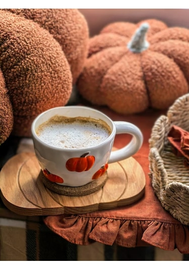 Home Lovers Seramik Sonbahar Çay Ve Kahve Kupası 380 Ml 486696115 Sütlü