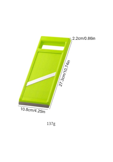 Çok Amaçlı Çelik Bıçaklı Sebze Doğrayıcı Mandolin Dilimleyici Patates Soyucu Havuç Peynir Rendesi Mutfak Aksesuarları Aletleri Diğer