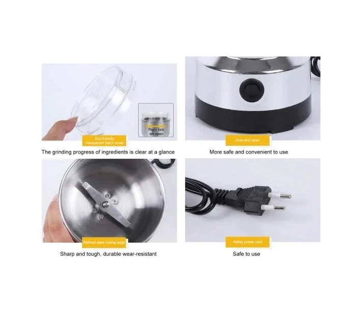 Mini Elektrikli Kahve Öğütücü Kahverengi