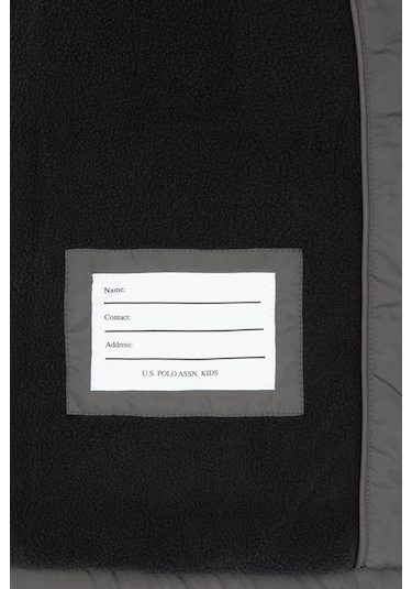 U.s. Polo Assn. Erkek Çocuk Gri Kaban 50312105-vr024 Gri