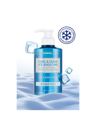 Kundal Arındırıcı Ferahlatıcı Vücut Şampuanı Cool Refreshing Body Wash Aqua Mint 500 ML