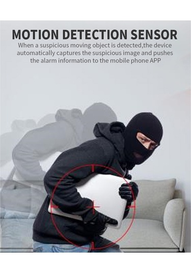 Yaozixa 1080p Wifi Ip Kamera, 2.4g Uzaktan Erişim, Hareket Algılama, Dairesel Kayıt, İç Mikrofon, Avı/jpg Formatı