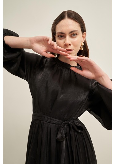 Ftz Ornagze Elbise Siyah 31018 Siyah