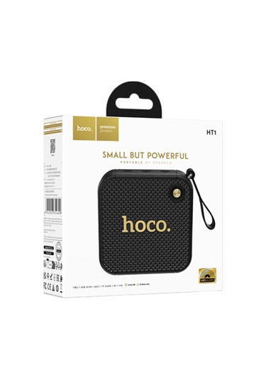 Hoco. Ht1 Marquis Sports Bluetooth Kablosuz Hoparlör - Siyah