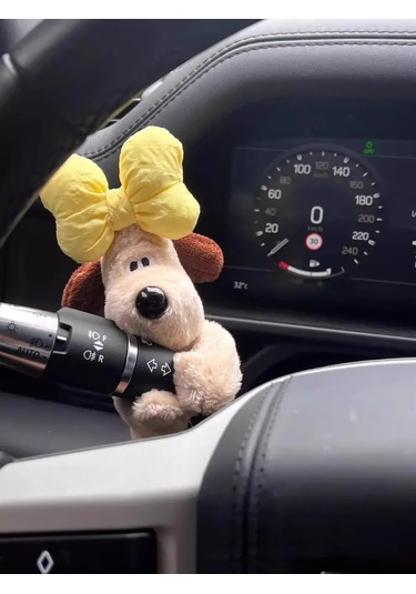 A Seller Şoför Paneline Takılan Sarılı Kurdeleli Köpek Arabası Oyuncağı 399295886