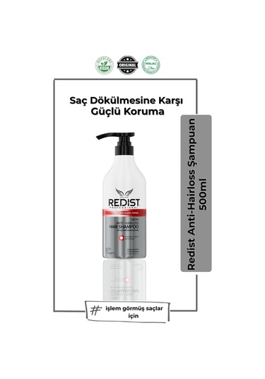 Redist Saç Dökülmesine Karşı Şampuan 500 ML