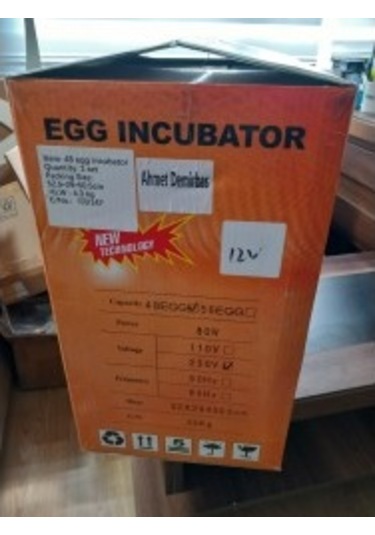 Yz-48 Çift Güç Kuluçka Makinası