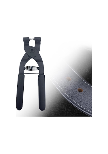 Dolıty Deri Delgeç Aleti Eyer Kayışları Ayakkabılar 2-diş Siyah