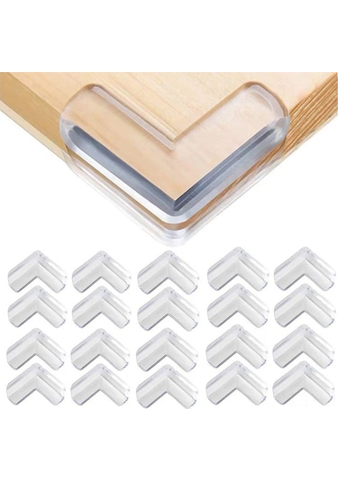 Moveevo 20 Adet Yumuşak Mutfak Masa Köşesi Koruyucusu, Cam Odun Metal Mobilya İçin Şeffaf Pvc Silikon, Çocuk Güvenliği Engeli, Kolay Yüklenir Diğer Moveevo 20 Adet Yumuşak Mutfak Masa Köşesi Koruyucusu, Cam Odun Metal Mobilya İçin Şeffaf Pvc Silikon, Çocuk Güvenliği Engeli, Kolay Yüklenir Diğer