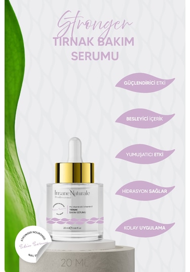 Insane Naturale Tırnak Bakım Serum 20 ML