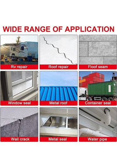 Geeroyoo Yüksek Yapışkanlıklı Alüminyum Bant: Su Geçirmez, Sıcaklık Dayanıklı, 5cm X 5m - Kolay Uygulama
