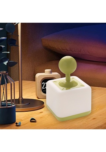 Suntek Yatak Başı Gece Lambası Dekorasyonu Usb Lı Odası Yeşil