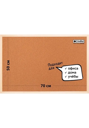 Infıld 50x70 Cm Mantar Kaplamalı Tahta 102184937 Diğer