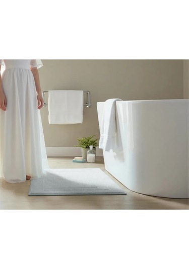 Vionte Banyo Ayak Havlusu Beyaz Otel Serisi 320gr 50x70 Beyaz