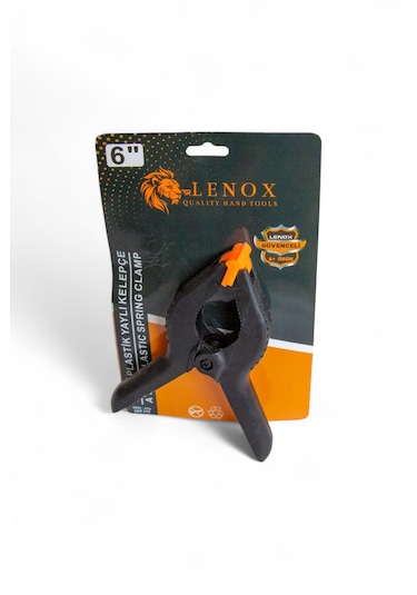 Lenox 6" Plastik Yaylı Kelepçe