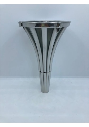 Plastik. 19 Cm Krom Kaplama, Berjer,mobilya,ünite Ayağı 4adet