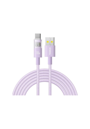 Baseus Display 100w Usb-a - Type-c Hızlı Şarj Kablosu, Uzunluk:2m