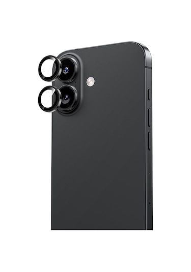 Apple Uyumlu   iPhone 17 Benks Dr Safir Kamera Lens Koruyucu Siyah