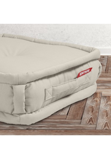 Xpermate Bisküvi Minder Petek Önü Fransız 45x45x14 Bej