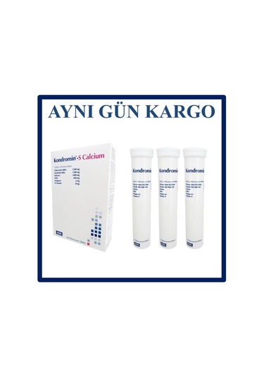 Assos Kondromin S Calcium 60 Efervesan Tablet