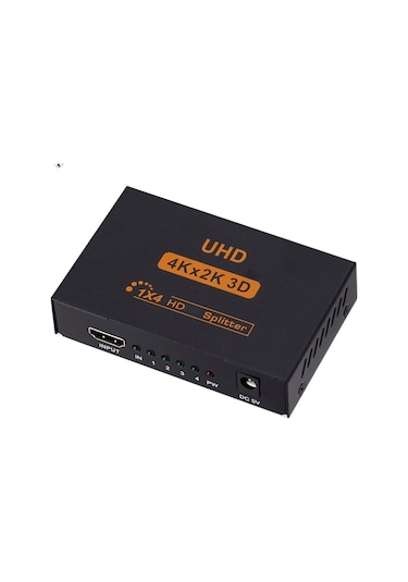 Alfais 5234 4 Port Uhd 4k Hdmi Switch Ekran Monitör Splitter Çoklayıcı
