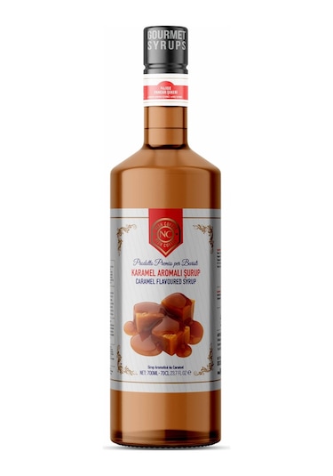 Nish Karamel Aromalı Şurup 700 ML