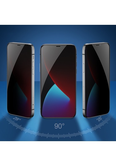 Kilifone - İphone Uyumlu İphone 13 - Hayalet Ekran Koruyucu Kolay Uygulama Aparatlı 5d Magic Cam Ekran Koruma