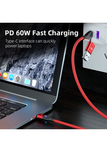 Cbtx Enkay Hat Prince 6in1 1M PD 60 W Manyetik Usb Şarj Veri Kablosu